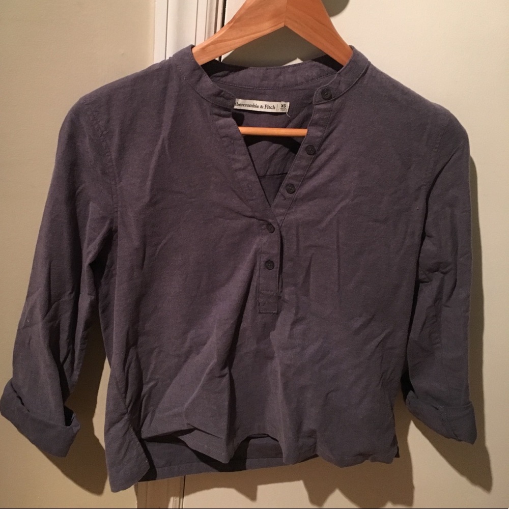 Abercrombie button down pullover